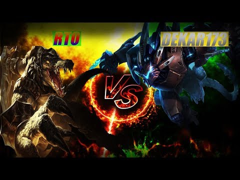 DEKAR173'S RENGAR VS RTO'S RENEKTON | BATTLE OF THE ONE TRICKS!