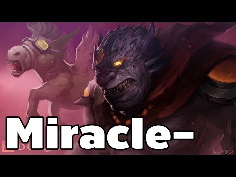 [Dota2] Miracle- Pro Lion Supports Ranked MMR Game