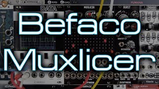 Video thumbnail for Befaco - Muxlicer (bi-directional switch, sequencer, advance pattern generator and more!) by DivKid