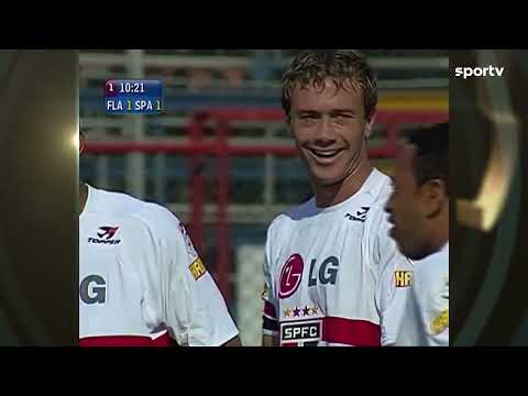FLAMENGO 1 x 6 SÃO PAULO 2005   CAMPEONATO BRASILEIRO