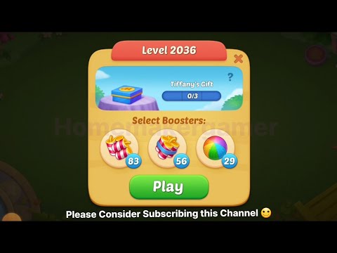 Matchington Mansion Level 2036, Level 2037, Level 2038, Level 2039 & Level 2040