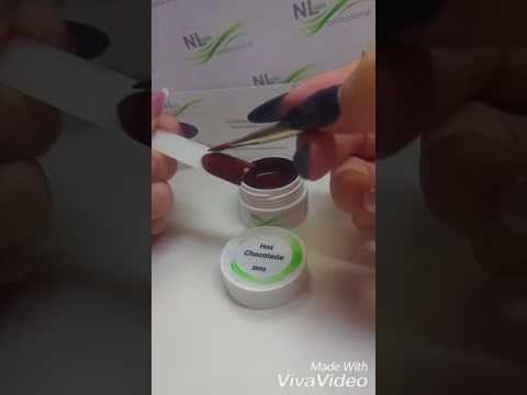Video UV, LED barevný gel HOT CHOCOLADE 5ml