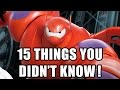 15 Things You Didn't Know About Big Hero 6 