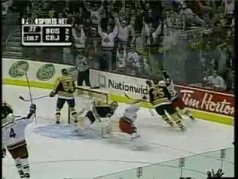 Goeff Sanderson 1st OT Goal in Blue Jackets History 12/8/2000