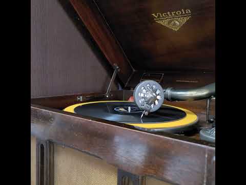 Tiny Hill (ティニー・ヒル) ♪Slow Poke♪ 1951年 78rpm record. Victor VV 1 ｰ 90 phonograph