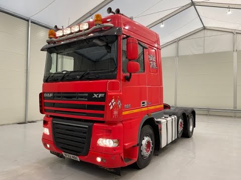 YF62 NBZ - DAF XF105 460 6x2 Tractor Unit Manual PTO | Law Truck Centre UK