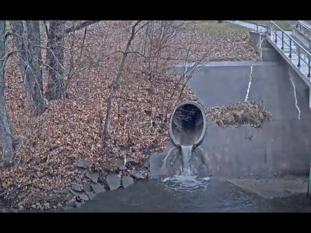Live webcam view of Duck Creek Water-Level Monitoring Cam