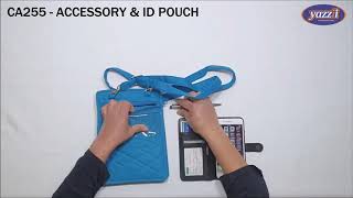 CA255 Accessory & ID Case | Light weight Travel Bag