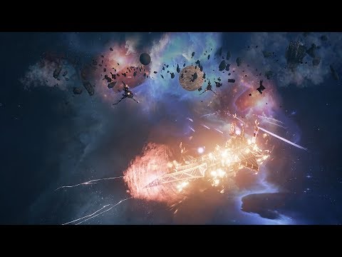 Eldar Corsairs (Ulthwe) vs Chaos! Rank 52 - Battlefleet Gothic Armada