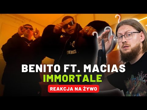 BENITO ft. Macias "IMMORTALE" | REAKCJA NA ŻYWO 🔴