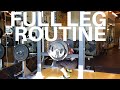 FULL LEG ROUTINE WITH A LEG CURL TIP THAT YOU ARENT DOING DAY 149