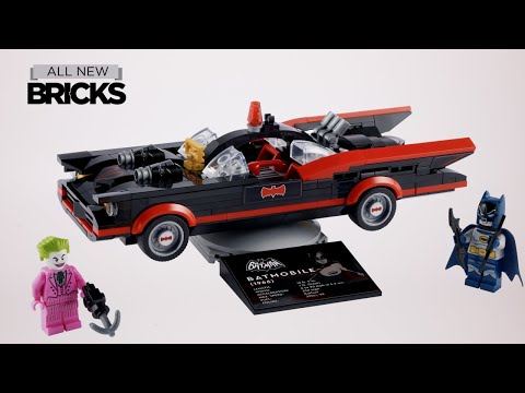 Vidéo LEGO DC Comics 76188 : La Batmobile de Batman - Série TV classique