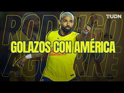 BLUE AND CREAM GOALSCORER! 🦅🏆 Rodrigo Aguirre's AMAZING GOALS with América | TUDN