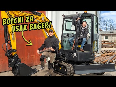 Specialci za sornike in bagri Yuchai (Kovan Kočevje)