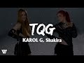 KAROL G, Shakira - TQG (Letra/Lyrics)