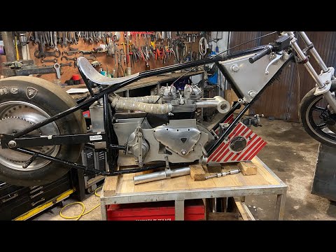 Supercharged Vintage Triumph Drag Bike Build