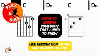 Download lagu Gotye | Kimbra - Somebody That I Used To Know | Scrolling Guitar Chords & Lyrics mp3