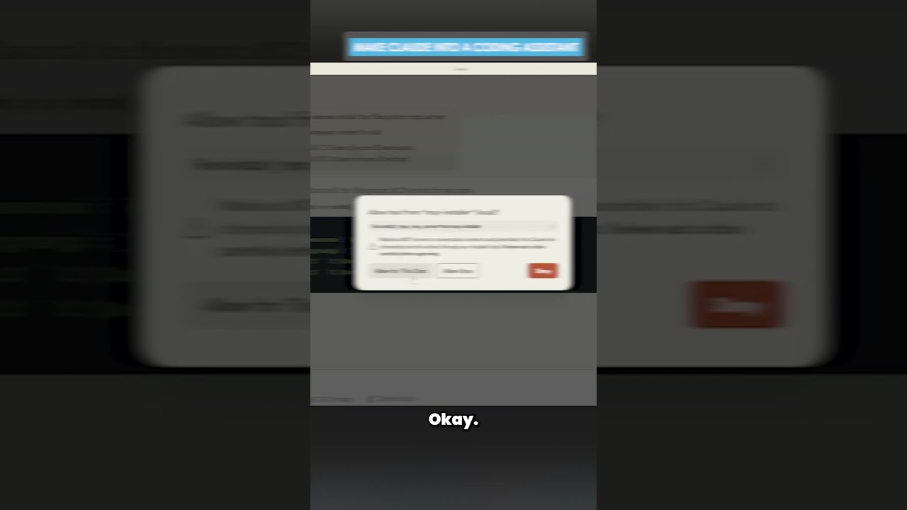 Transform Claude App into a Coding Assistant!  #ai #claudeai #anthropic #codingassistant #mcp