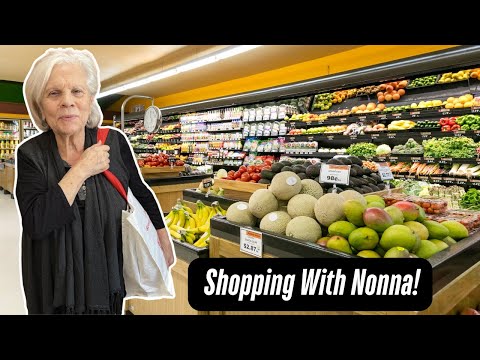 Grocery Shopping with My 82-Year-Old Nonna!