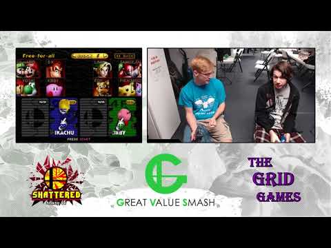 Smash 64: Gildo (Pikachu) V Spongy (Kirby) - Shattered 81 Tourney