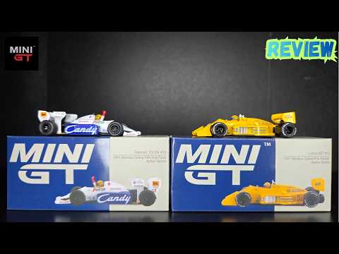 Feature Image thumbnail for the video blog They Did It!  Mini GT - Lotus 99T & Toleman TG184 Monaco Grand Prix Ayrton Senna - REVIEW by  booster_diecast