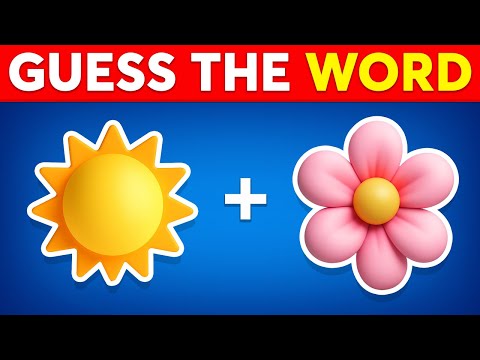 Guess The WORD By Emojis? 🤔 Popular Words Edition