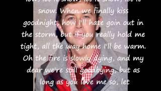 Scotty McCreery- Let It Snow (Lyrics)