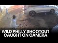 CAUGHT ON CAMERA: Philadelphia shootout shows 5 suspects exchanging gunfire