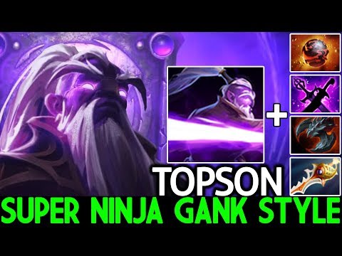 TOPSON [Void Spirit] Super Ninja Gank Crazy Rapier Build 7.23 Dota 2