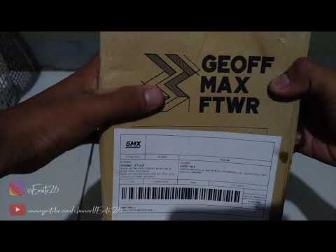 Geoff Max FTWR Authentic Maroon White