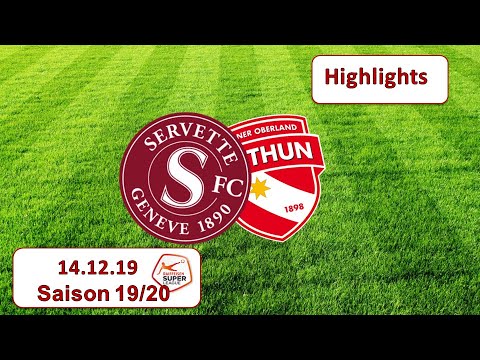AFC Servette Geneva 2-1 FC Thun 