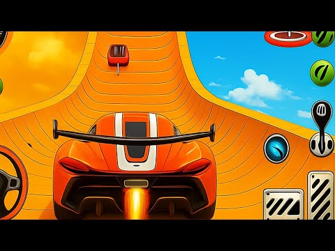 Mega Ramp Monster Car Racing 3D - Extreme Car Stunts - Android Gameplay