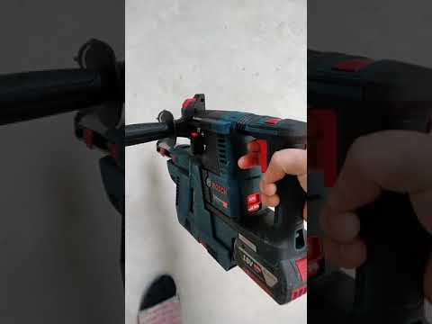 Bosch Akumuliatorinis perforatorius GBH 18V-26, be akumuliatoriaus ir kroviklio video