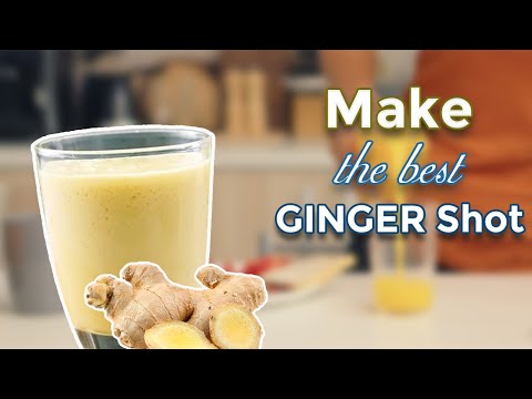 How to make Ginger Shots | Juicing Tutorials using Nama J2 Cold Pressed