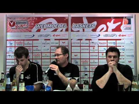 Pressekonferenz webmoebel Baskets - Cuxhaven BasCats