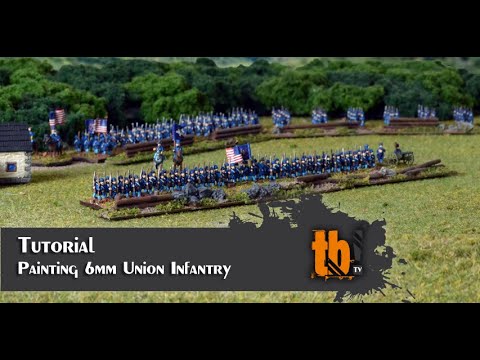 Tutorial: 6mm Miniaturen einfach und schnell bemalen