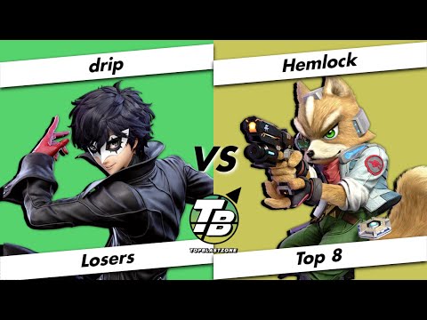 Top Blastzone 3 Losers Top 8 - drip (Joker) Vs. SLU | Hemlock (Fox) - SSBU