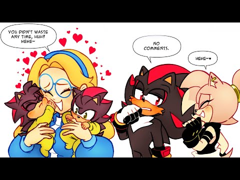 Aunt Maria Meets Shadow's Family - Sonic 10 Years Later Comic Dub Comp