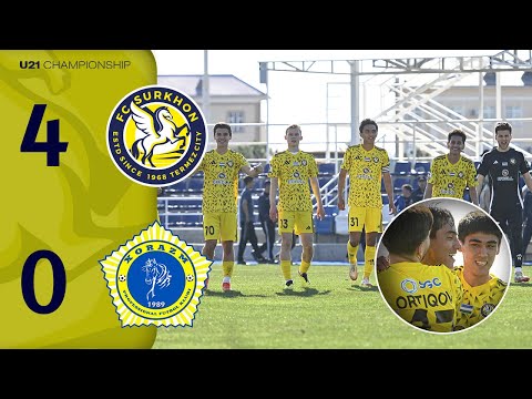 YIRIK G'ALABA VA CHEMPIONATDA PESHQADAMLIK | SURXON U21 vs XORAZM U21 | HIGHLIGHTS
