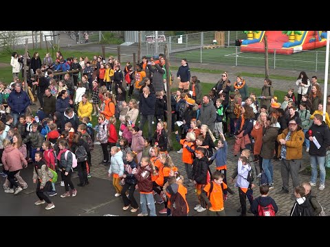 RCL kleurt oranje tijdens Koningsspelen Leiderdorp