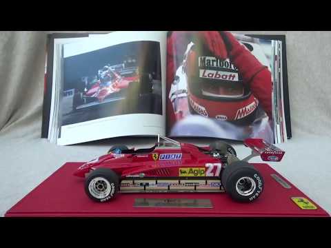 BBR Models Ferrari 126C2 Gilles Villeneuve 1:18 San Marino GP 1982 REVIEW