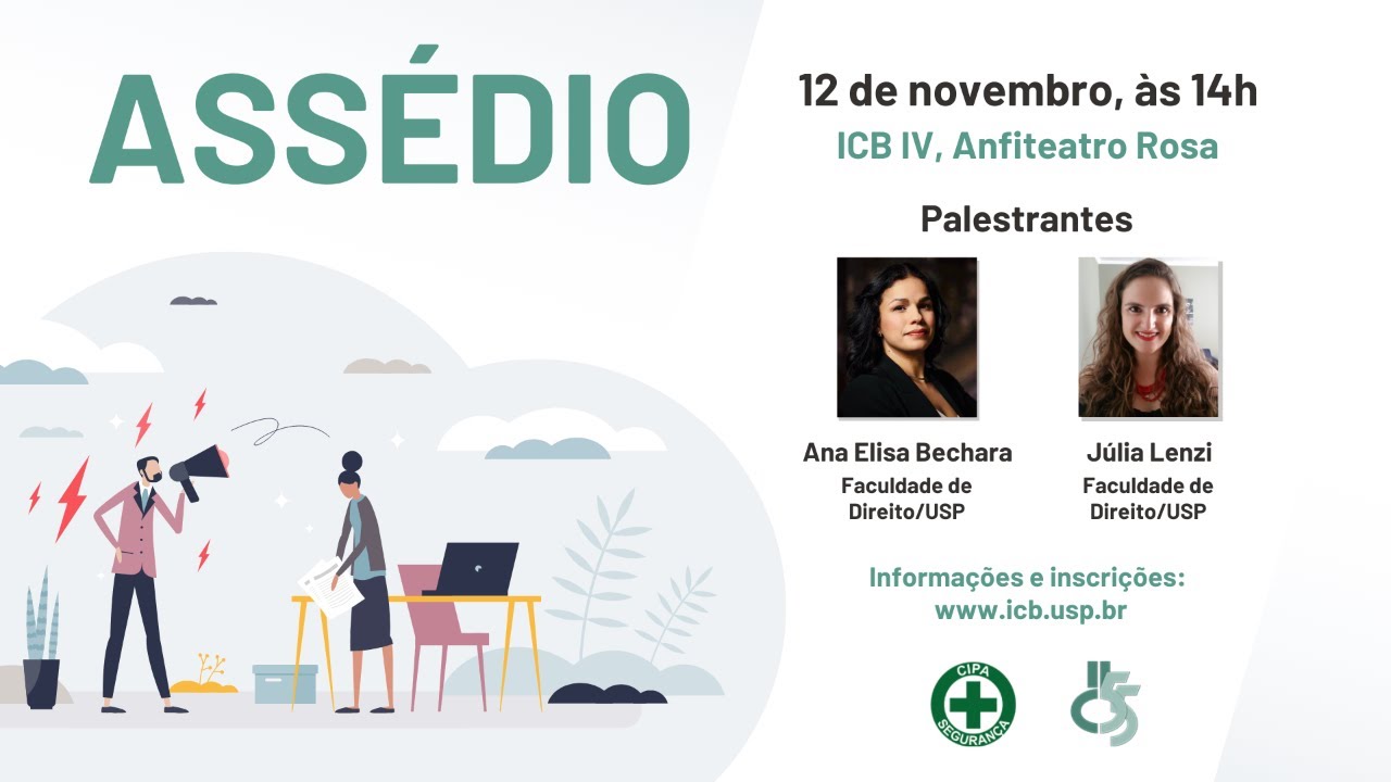 ASSÉDIO - Profa. Ana Elisa Bechara e Profa. Júlia Lenzi (FD-USP)