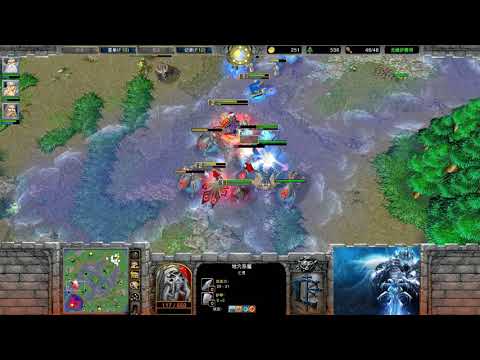 【猛男对射】魔兽争霸大帝解说 XlorD vs JohnnyCage AZ