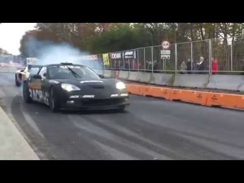 Roskilde Racing Festival 2014 - Erik W. Pedersens Corvette Drifting