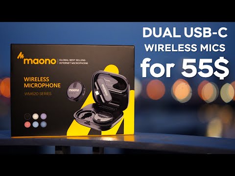 Cheap Dual Wireless Mic For Your Smartphone - Maono WM620 Review