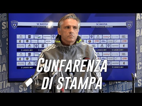J23 | Bastia - QRM : Conf. de presse d'avant match de Régis Brouard