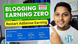 Blogging Earning Zero Take This Genius Step to Restart Your AdSense Earning in 2026