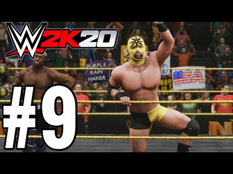 WWE 2K20 My Career Gameplay Walkthrough Part 9 - NXT CHAMPION!