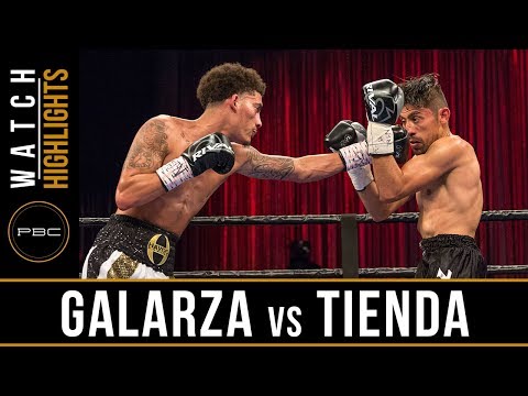 Galarza vs Tienda HIGHLIGHTS: June 20, 2017 - PBC on FS1