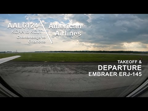 Takeoff: PDT6124 - Chattanooga Metropolitan (KCHA) Airport - Embraer ERJ-145 - CHA to CLT